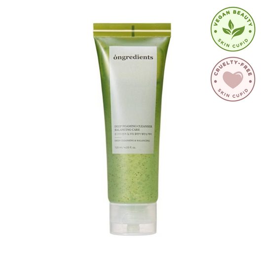 ONGREDIENTS Deep Foaming Cleanser (120ml)