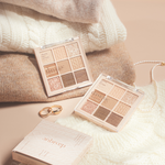 DASIQUE Shadow Palette #15 Beige Knit with knitwear and jewellery