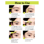 UNLEASHIA Shaper Pomade Eyebrow How to Use Instructions