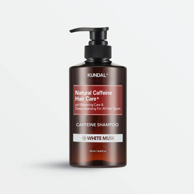 KUNDAL Caffeine Shampoo White Musk (500ml)