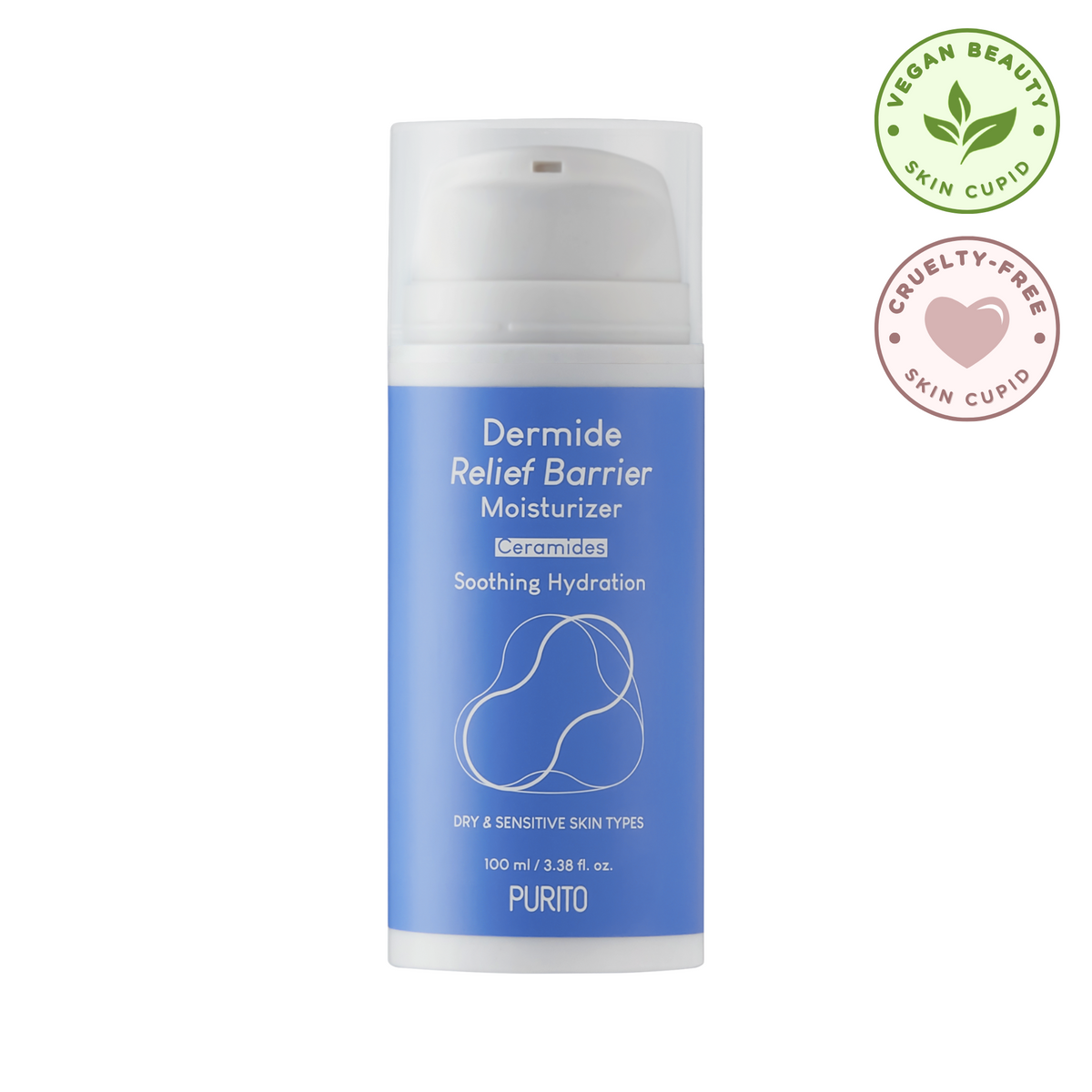 PURITO Dermide Relief Barrier Moisturiser (100ml)