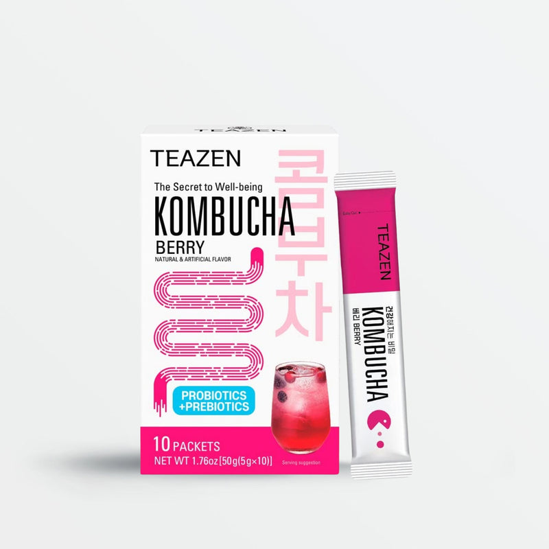 TEAZEN Kombucha Berry (10 sticks) korean supplement uk